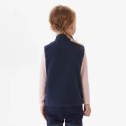 Quechua Fleece Wandelbodywarmer Voor Kinderen MH150 Marineblauw 2-6 Jaar -Mode Geest Verkoop fleece wandelbodywarmer voor kinderen mh150 marineblauw 2 6 jaar 3