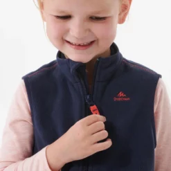 Quechua Fleece Wandelbodywarmer Voor Kinderen MH150 Marineblauw 2-6 Jaar -Mode Geest Verkoop fleece wandelbodywarmer voor kinderen mh150 marineblauw 2 6 jaar 4