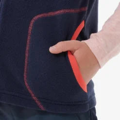 Quechua Fleece Wandelbodywarmer Voor Kinderen MH150 Marineblauw 2-6 Jaar -Mode Geest Verkoop fleece wandelbodywarmer voor kinderen mh150 marineblauw 2 6 jaar 5