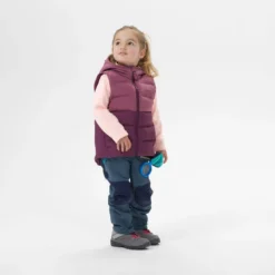 Quechua Gewatteerde Bodywarmer Voor Kinderen 2-6 Jaar Paars -Mode Geest Verkoop gewatteerde bodywarmer voor kinderen 2 6 jaar paars 2