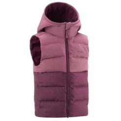 Quechua Gewatteerde Bodywarmer Voor Kinderen 2-6 Jaar Paars