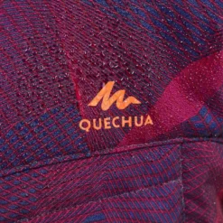 Quechua GEWATTEERDE WANDELJAS VOOR KINDEREN MH500 7-15 JAAR -Mode Geest Verkoop gewatteerde wandeljas voor kinderen mh500 7 15 jaar paars met print 2