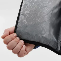 Quechua Gewatteerde Wandeljas Voor Meisjes Hike 500 -Mode Geest Verkoop gewatteerde wandeljas voor kinderen mh500 blauw 8