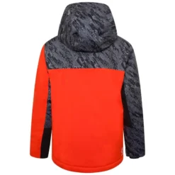 Dare 2b Glee Waterdichte Ski-jas Met Capuchon Voor Kinderen - Oranje -Mode Geest Verkoop glee waterdichte ski jas met capuchon voor kinderen oranje 2