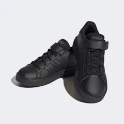 ADIDAS Grand Court Court Schoenen Met Elastische Veters En Klittenband -Mode Geest Verkoop grand court court schoenen met elastische veters en klittenband 4