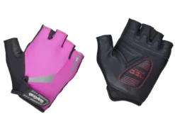 GripGrab ProGel Hi-Vis Padded Korte Vinger Handschoen