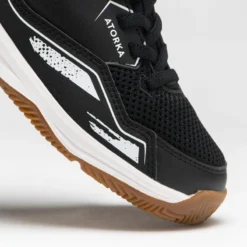 Handbalschoenen Voor Kinderen H100 Met Klittenband -Mode Geest Verkoop handbalschoenen voor kinderen h100 met klittenband zwart wit 5