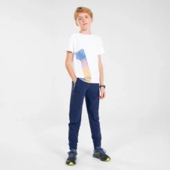 Hardloopbroek Met Rits Voor Kinderen Dry+ Marineblauw Jeansblauw -Mode Geest Verkoop hardloopbroek met rits voor kinderen dry marineblauw jeansblauw 8