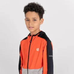 Dare 2b Hasty III Ski-tussenlaag Van Met Hele Rits Voor Kinderen - Oranje -Mode Geest Verkoop hasty iii ski tussenlaag van met hele rits voor kinderen oranje 4