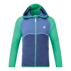 Dare 2b Hasty Ski-tussenlaag Met Volledige Rits Voor Kinderen - Bright Green