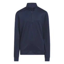 ADIDAS Heather Pullover Met Korte Rits