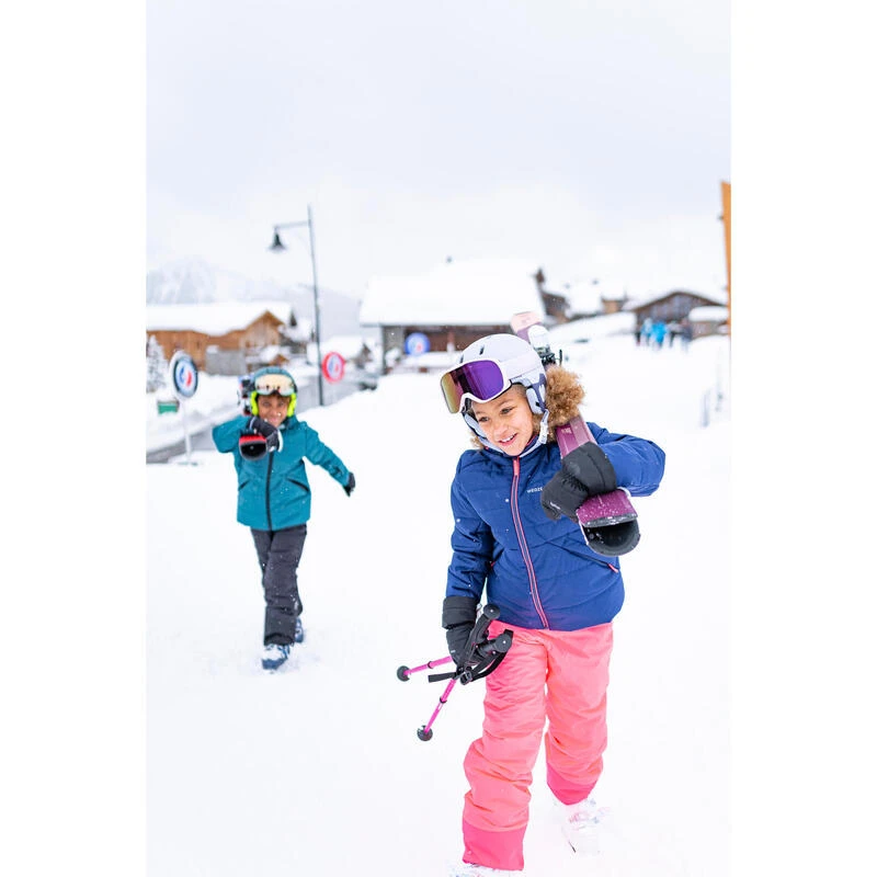 WEDZE Heel Warme En Waterdichte Gewatteerde Ski-jas Voor Kinderen 180 Warm 15 WEDZE Heel Warme En Waterdichte Gewatteerde Ski-jas Voor Kinderen 180 Warm - Afbeelding 15