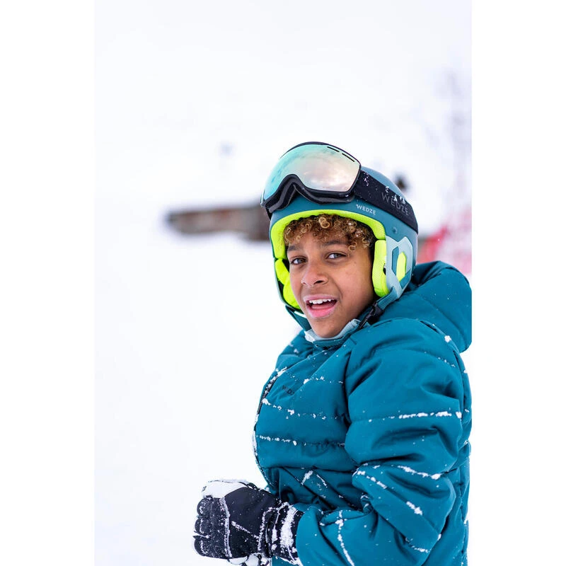 WEDZE Heel Warme En Waterdichte Gewatteerde Ski-jas Voor Kinderen 180 Warm 16 WEDZE Heel Warme En Waterdichte Gewatteerde Ski-jas Voor Kinderen 180 Warm - Afbeelding 16