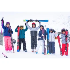 WEDZE Heel Warme En Waterdichte Gewatteerde Ski-jas Voor Kinderen 180 Warm 36 WEDZE Heel Warme En Waterdichte Gewatteerde Ski-jas Voor Kinderen 180 Warm -Mode Geest Verkoop heel warme en waterdichte gewatteerde ski jas voor kinderen 180 warm grijs 16