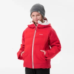 WEDZE Warme En Waterdichte Ski-jas Voor Kinderen 580 WARM Grijs/koraal 13 WEDZE Warme En Waterdichte Ski-jas Voor Kinderen 580 WARM Grijs/koraal -Mode Geest Verkoop heel warme en waterdichte ski jas voor kinderen 580 warm rood 2