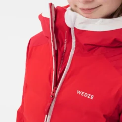WEDZE Warme En Waterdichte Ski-jas Voor Kinderen 580 WARM Grijs/koraal 16 WEDZE Warme En Waterdichte Ski-jas Voor Kinderen 580 WARM Grijs/koraal -Mode Geest Verkoop heel warme en waterdichte ski jas voor kinderen 580 warm rood 5