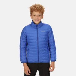 Regatta Hillpack Geïsoleerde Wandeljas Met Donsvoering Voor Kinderen - Blauw