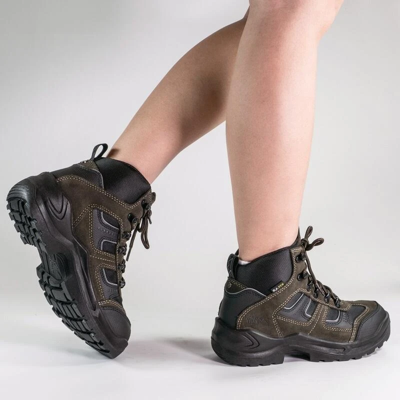 Hoge Waterdichte Wandelschoenen Voor Dames Met Veters, Voor Ruwe Terreinen 5 Hoge Waterdichte Wandelschoenen Voor Dames Met Veters, Voor Ruwe Terreinen - Afbeelding 5