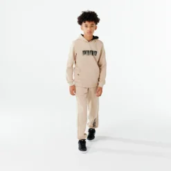 Puma Hoodie Voor Kinderen Beige Met Opdruk -Mode Geest Verkoop hoodie voor kinderen beige met opdruk 3