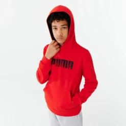 Puma Hoodie Voor Kinderen Rood Met Opdruk -Mode Geest Verkoop hoodie voor kinderen rood met opdruk 3
