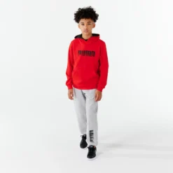 Puma Hoodie Voor Kinderen Rood Met Opdruk -Mode Geest Verkoop hoodie voor kinderen rood met opdruk 4