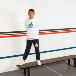 ADIDAS Hoodie Voor Kinderen Wit 19 ADIDAS Hoodie Voor Kinderen Wit -Mode Geest Verkoop hoodie voor kinderen wit 9