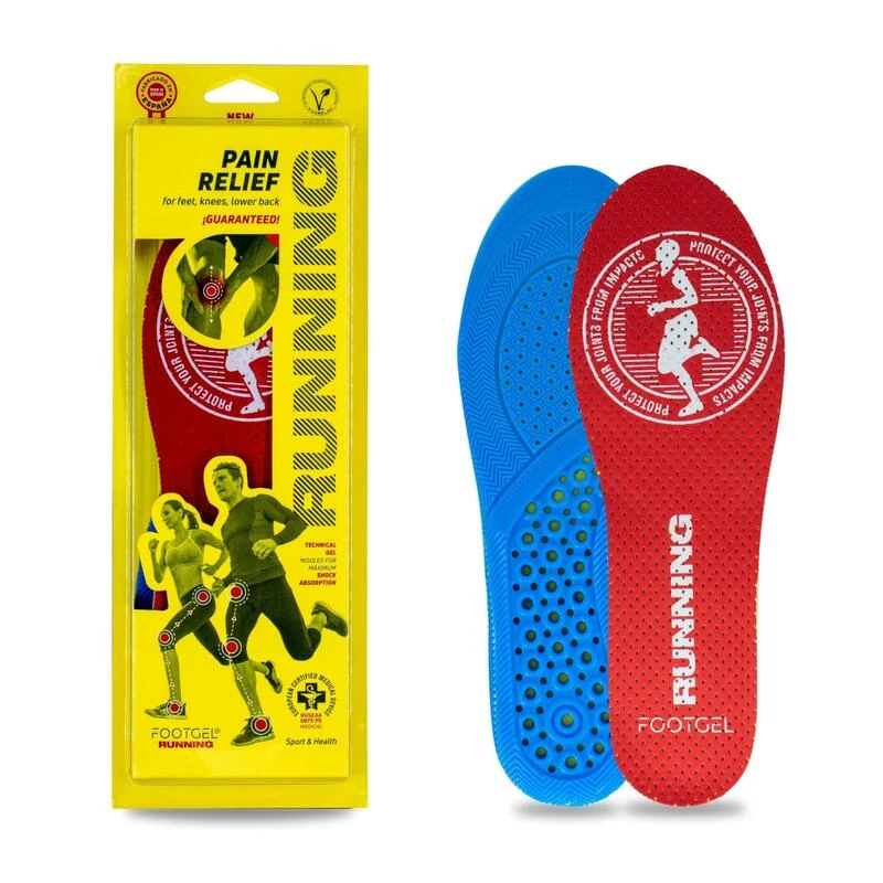 Inlegzolen Running Technical - Eucalyptus Geur - Rood 2 Inlegzolen Running Technical - Eucalyptus Geur - Rood - Afbeelding 2