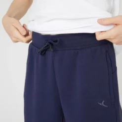 Joggingbroek Voor Kinderen 900 Ademend Katoen Uniseks -Mode Geest Verkoop joggingbroek voor kinderen 900 ademend katoen uniseks marineblauw 2