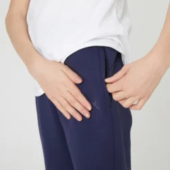Joggingbroek Voor Kinderen 900 Ademend Katoen Uniseks -Mode Geest Verkoop joggingbroek voor kinderen 900 ademend katoen uniseks marineblauw 3