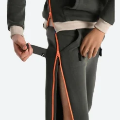 Decathlon Joggingbroek Voor Kinderen Makkelijk Aan Te Trekken Biokatoen Zwart -Mode Geest Verkoop joggingbroek voor kinderen makkelijk aan te trekken biokatoen zwart 5