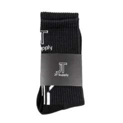 JT Sportsokken Unisex | Zwart - 3 Paar -Mode Geest Verkoop jt sportsokken unisex zwart 3 paar 1