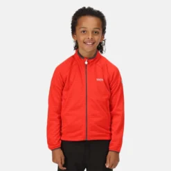 Regatta Junior Highton Lite II Wandelfleece Met Volledige Rits Voor Kinderen - Rood -Mode Geest Verkoop junior highton lite ii wandelfleece met volledige rits voor kinderen rood 4