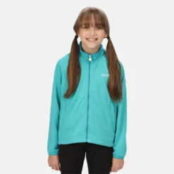 Regatta Junior Highton Lite II Wandelfleece Met Volledige Rits Voor Kinderen - Vaalgroen -Mode Geest Verkoop junior highton lite ii wandelfleece met volledige rits voor kinderen vaalgroen 4