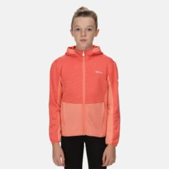 Regatta Junior Highton Wandelfleece Met Volledige Rits Voor Kinderen - Roze -Mode Geest Verkoop junior highton wandelfleece met volledige rits voor kinderen roze 4