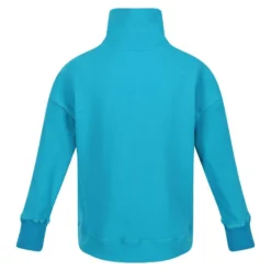 Regatta Junior Laurden Overhead Wandelfleece Voor Kinderen - Middenturquoise -Mode Geest Verkoop junior laurden overhead wandelfleece voor kinderen middenturquoise 3