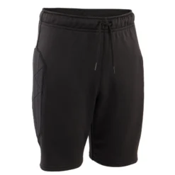 Kipsta Keepershort Voetbal Kinderen F100 Zwart