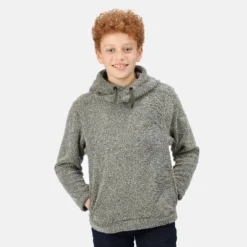 Regatta Keyon Wandelfleece Met Capuchon Voor Kinderen - Lichtgroen