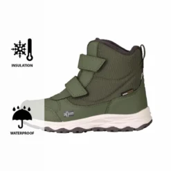 TROLLKIDS Kids Winterschoen Hafjell Waterdicht Isolerend Mosgroen -Mode Geest Verkoop kids winterschoen hafjell waterdicht isolerend mosgroen 3