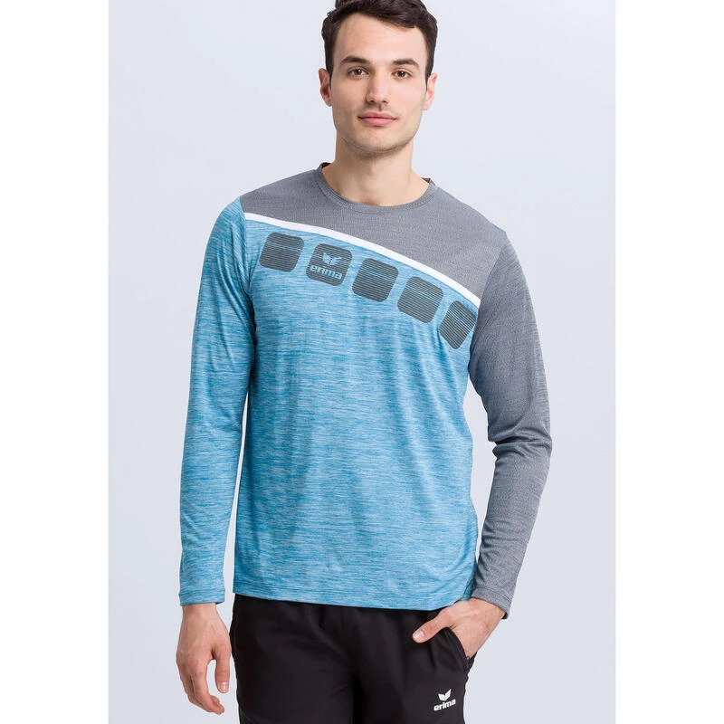 Kinder-T-shirt Met Lange Mouwen Erima 5-C 5 Kinder-T-shirt Met Lange Mouwen Erima 5-C - Afbeelding 5