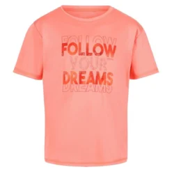 Regatta Kinderen/Kinderen Alvarado VI Tshirt (Fusion Koraal)