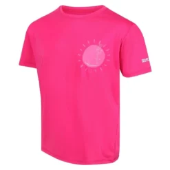 Regatta Kinderen/Kinderen Alvarado VI Zonsopgang Tshirt (Roze Fushion) -Mode Geest Verkoop kinderenkinderen alvarado vi zonsopgang tshirt roze fushion 2