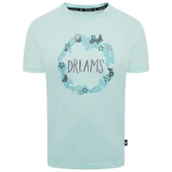 Dare 2b Kinderen/Kinderen Bloemen Gerecycleerd Tshirt (Aqua Splash)
