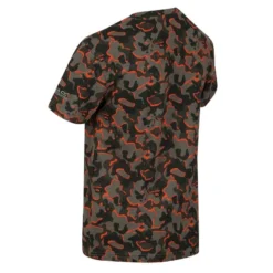 Regatta Kinderen/Kinderen Bosley V Camo Tshirt (Druivenblad) -Mode Geest Verkoop kinderenkinderen bosley v camo tshirt druivenblad 2