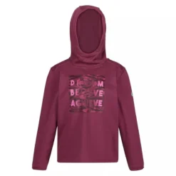 Regatta Kinderen/Kinderen Dream Believe Achieve Extol Stretch Hoodie (Amarant Haze)