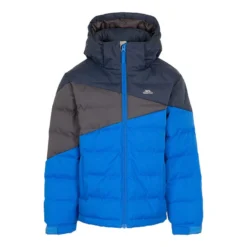 TRESPASS Kinderen/Kinderen Layout Gewatteerd Jasje (Blauw)