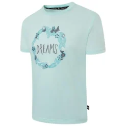 Dare 2b Kinderen/Kinderen Rechtmatig Bloemen Gerecycleerd Tshirt (Aqua Splash) -Mode Geest Verkoop kinderenkinderen rechtmatig bloemen gerecycleerd tshirt aqua splash 2