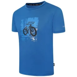 Dare 2b Kinderen/Kinderen Rechtmatig Mountainbike Gerecycleerd Tshirt (Snorkelblauw) -Mode Geest Verkoop kinderenkinderen rechtmatig mountainbike gerecycleerd tshirt snorkelblauw 2