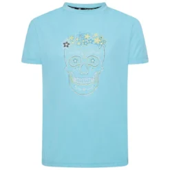 Dare 2b Kinderen/Kinderen Rechtmatige Grafische Schedel Tshirt (Horizon Blauw)
