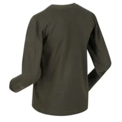 Regatta Kinderen/Kinderen Wenbie II Grafisch Print TShirt (Donkere Khaki) -Mode Geest Verkoop kinderenkinderen wenbie ii grafisch print tshirt donkere khaki 1