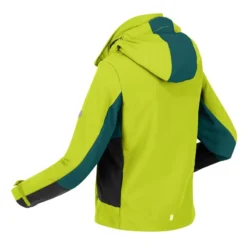 Regatta Kinder/Kids Acidity V Soft Shell Jas (Helder Kiwi/Pacifisch Groen) -Mode Geest Verkoop kinderkids acidity v soft shell jas helder kiwipacifisch groen 2